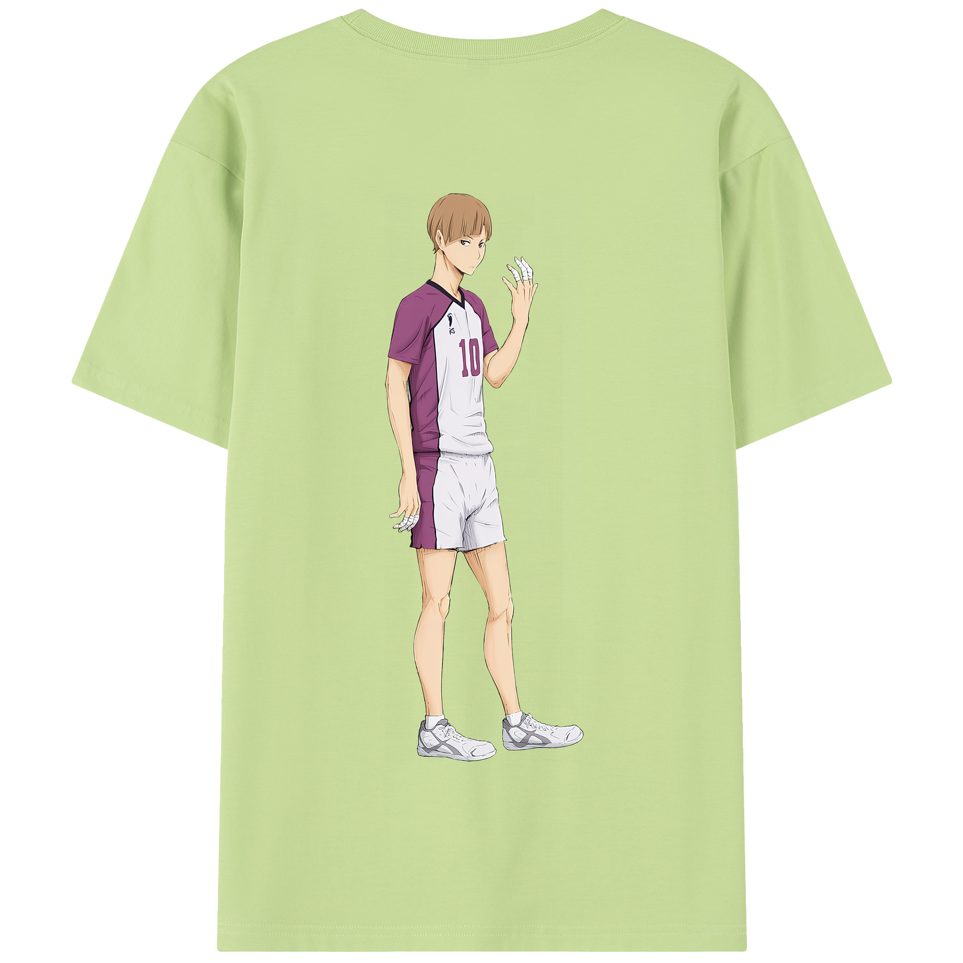 （画像用） ハイキュー!! Haikyu!! 綿100％半袖Tシャツ（背面プリント）
